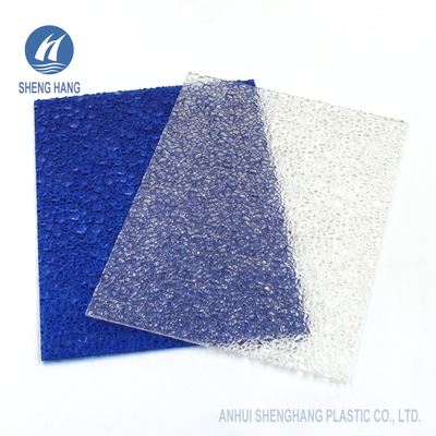 プラスチック黒い浮彫りにされたポリカーボネート シートは反紫外線2.5mmを厚く織る